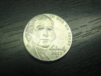 фото, 5 центів 2017 P США