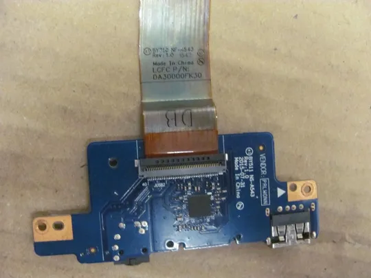 номер0149-13 Плата USB Card reader Audio BY511 NS-A543 для LENOVO IdeaPad Y700 Y700-17 Y700-17iSK оригінал Характеристики