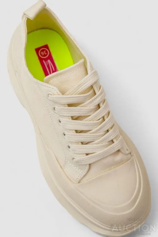 Купити Кроссовки женские, цвет светло-бежевый, 248RCX416