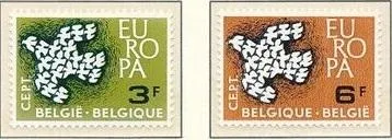 Бельгия Европа СЕПТ 1961 MH Ціна