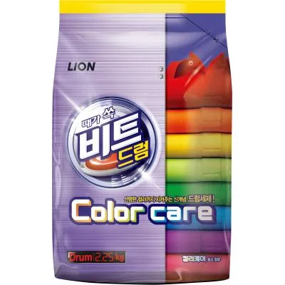 Стиральный порошок Lion Beat Drum Color 2.25 кг (8806325609339) Ціна