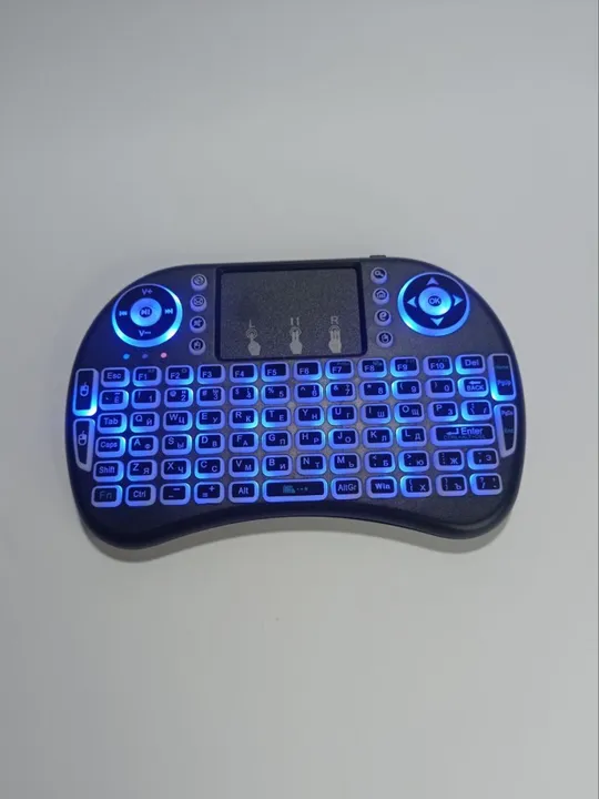 Клавіатура міні Bluetooth з підсвічуванням LED KEYBOARD-i8-LED в Україні