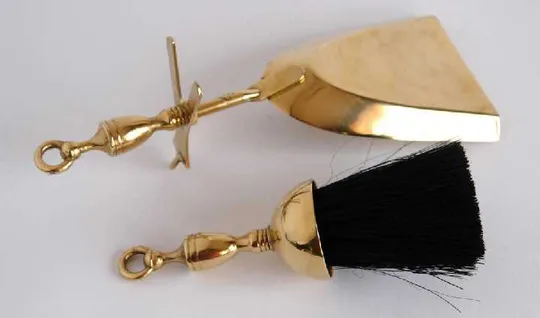 Совочок та щітка, латунь, Німеччина Інтернет-аукціон