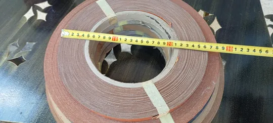 Крайка паперова мебельна з клеєм 20 мм , одним лотом. Інтернет-аукціон