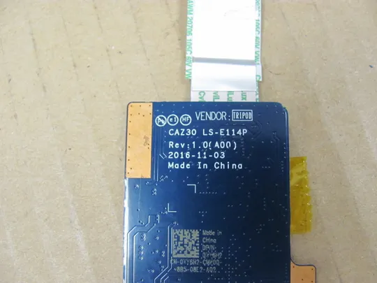 номер0691-8 плата підключення клавіатури 0XW1Y2 NBX00024000 CAZ LS-E114P для Dell Latitude E5490  E5480 оригінал Інтернет-аукціон
