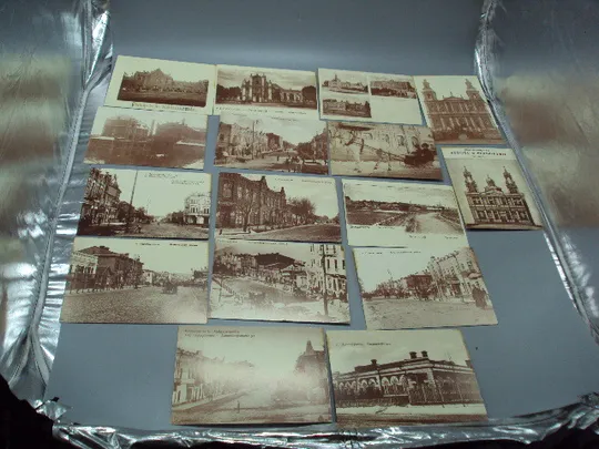 Набор открыток Проскуров на старых открытках Проскурів на старих листівках 16 шт 2016 год №15813 З аукціону