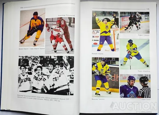 А.И.Брезвин, А.П.Нога &quot; Украинский хоккей с шайбой&quot; подарочное издание 2010 год Характеристики