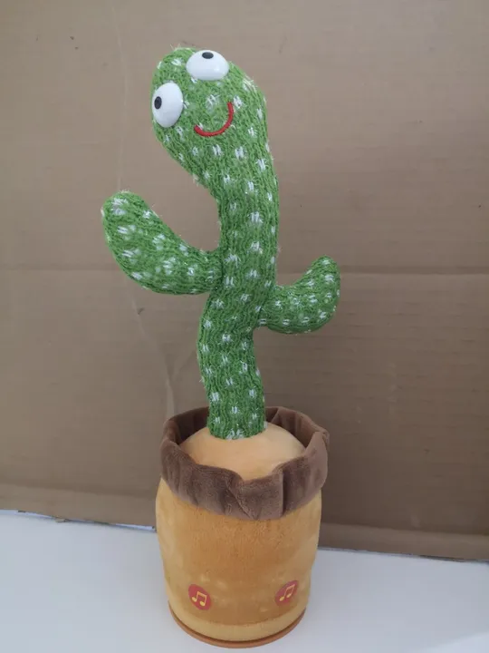 Танцюючий кактус співаючий з підсвічуванням  (17) в Україні