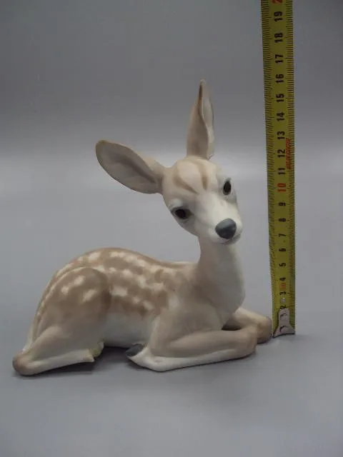 Купити Фигура фарфор статуэтка олень Испания LLADRO олененок высота 16 см под реставрацию №452п