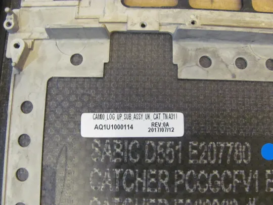 номер0913-10 Кришка панель палмрест AQ1U1000114 091Y20  для Dell XPS 15 9560 Precision 5520 оригінал На торгах