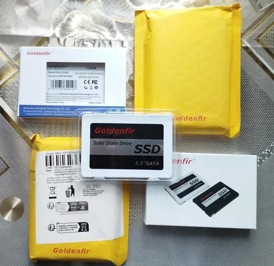 Goldenfir ССД 256 GB White Black Твердотельный накопитель SATA 3 З аукціону