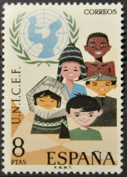 фото, Испания ЮНИСЕФ Дети 1971