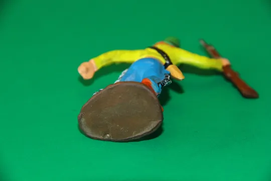 ковбой ГДР №038 ТОМ ХАТТЕР Еміль Байєр РАННЯ ФІГУРКА!  ДУЖЕ М'яка ГУМА З аукціону