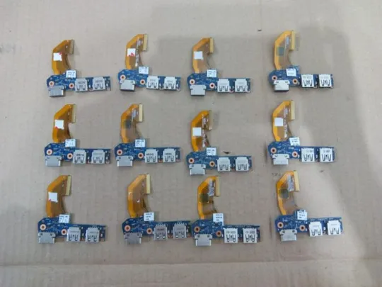 №243-7 Плата USB VGA 6050A2638201 6050A2559201 зі шлейфом для HP ELITEBOOK 740 745 840 G1 G2 ZBOOK 14 G2 оригіна Ціна