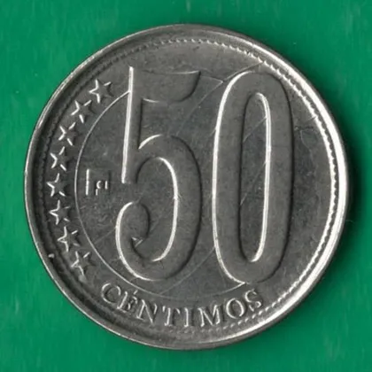 фото, 50 сентимо 2009 року Венесуела [МШ]