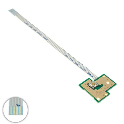 фото, Плата з кнопкою включення для ноутбуку DELL (n4050 n4040 m4040 m4050 2420 v1450), (50.4IU03.011)