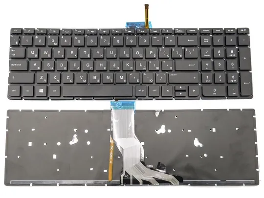 Клавиатура для HP Omen 15-AX000, 15-AX100, 15-AX200, 15-AX033DX, 15-AX016TX, 15-AX030TX  ( RU  Blac Ціна