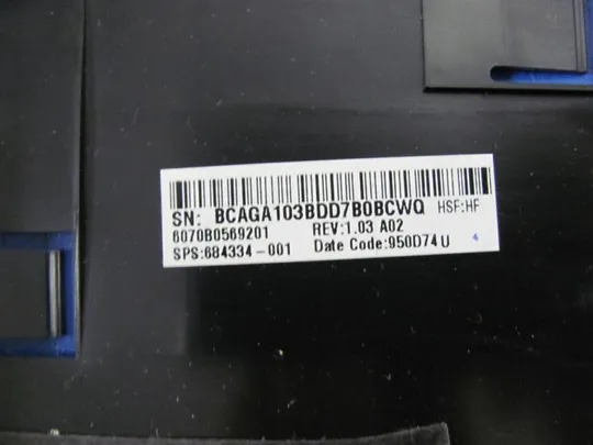 №253-2 Кришка дно піддон корпуса 6070B0569201 684334-001 для HP PROBOOK 6470b 6475b оригінал Інтернет-аукціон