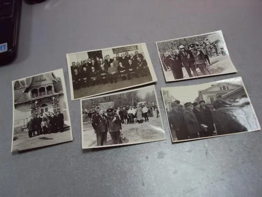 фотография герой советского союза гсс лот 5 шт №12074 Ціна