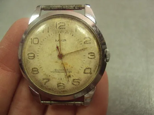 наручные часы мир 18 камней противоударные №502м З аукціону