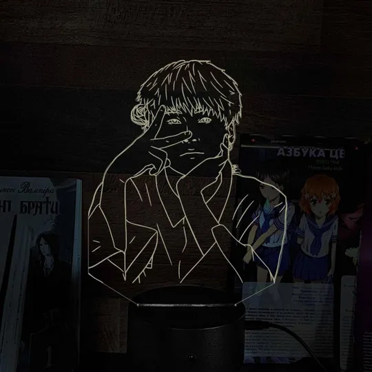 Акриловий світильник-нічник Хв Юнги білий tty-n001511 Ціна