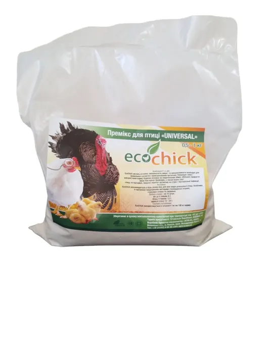 Купити Універсальний Премікс для Домашньої Птиці 1% - ТМ Агро-В, 1 кг