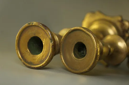 Подсвечники пара подсвечник на ножках высота 25 см лот 2 шт (№ 1136) Характеристики