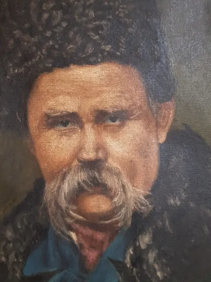 фото, Картина-портрет Тараса Шевченка 1914 року