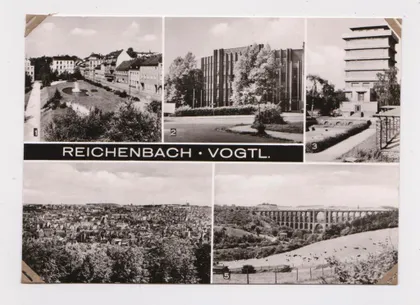 фото, Райхенбах-им-Фогтланд = 1975 г. = ГДР - ГЕРМАНИЯ = чистая #