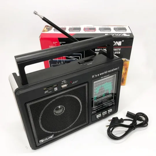 Портативный радиоприемник GOLON RX-99/3920 аккумуляторный FM/AM/SW с воспроизведением USB/MicroSD Недорого