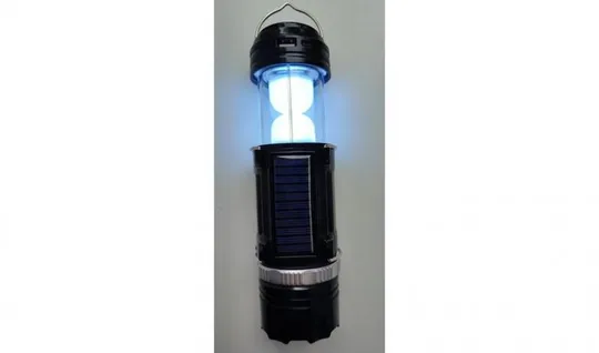 Кемпінговий ліхтар gsh-9688 black  (сонячна панель) Де купити