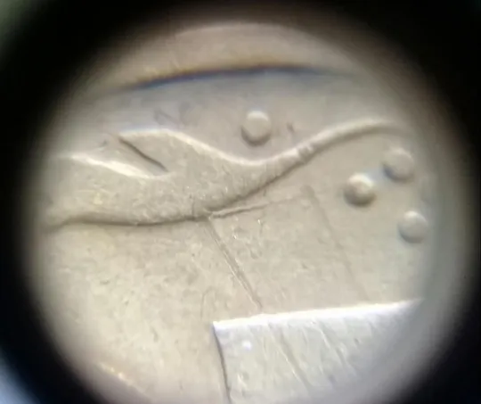 (1398) 25 копійок 1994 1БВм розкол у 1 гр. на реверсі - 7 монет одним лотом (25 копеек 1994 1БВм брак) З аукціону