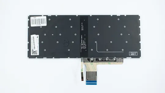 Клавіатура для ноутбука LENOVO (IdeaPad V310-14 series) rus, black, без фрейма, підсвічування клавіш Ціна