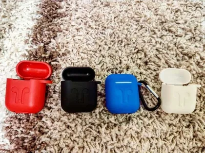 фото, Продам захисні антиударні кейси, чохли до Airpods 2 в ідеальному стані, 4 шт. одним лотом!