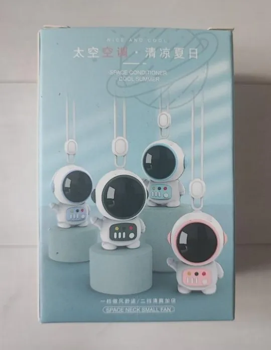 Портативний вентилятор космонавт usb з акумулятором безлопатевий Продаж
