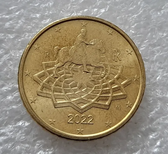 (5416) 50 євроцентів 2022 Італія (50 евроцентов 2022 Италия) Ціна