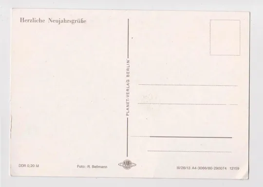 Купити С НОВЫМ ГОДОМ = 1980 г. = ГДР - ГЕРМАНИЯ = чистая =