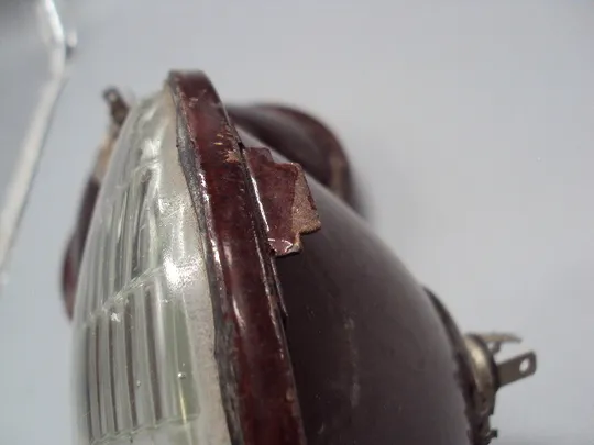 Круглые автомобильные фары ФГ 105 - 3711201 для автомобиля ссср диаметр 17 см №16054 в Україні