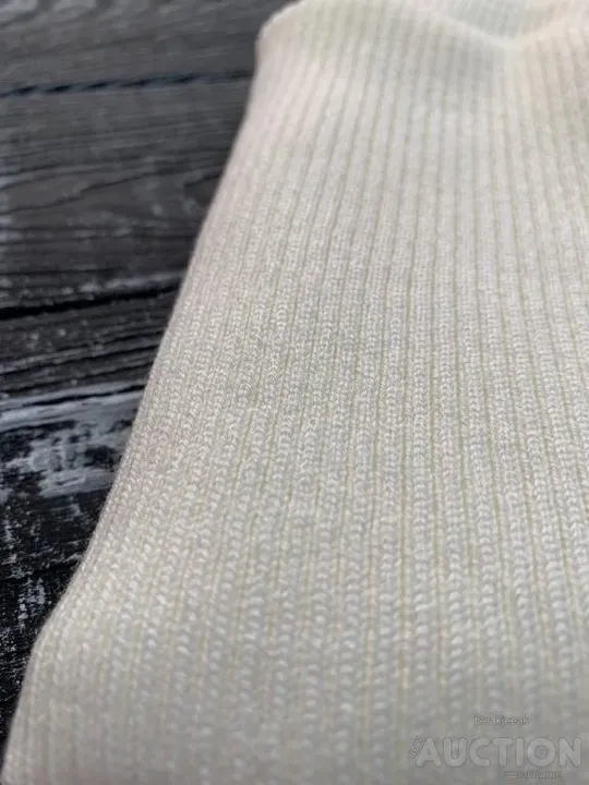 Шапка подвійна з підворотом колір бежевий Продаж