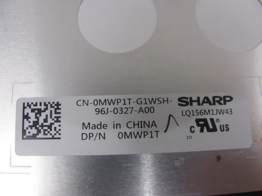 МР14-16 матриця 15.6 LQ156M1JW43 1920*1080 30pin eDP IPS LED SLIM матова з рамкою  DELL XPS 15 7590 Недорого