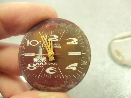 часы наручные механизм циферблат олимпиада clometta №342 З аукціону