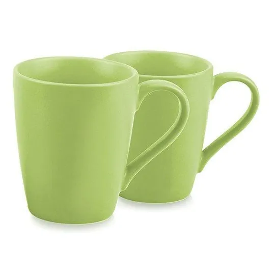 Набор кружек Fissman SC-9333-250 300 мл зеленый 2 шт Ціна
