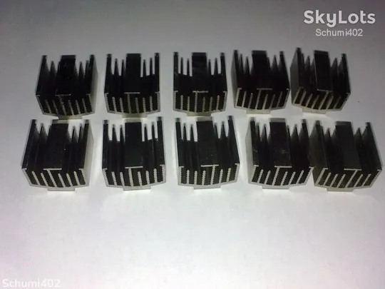 Радіатори алюмінієві 16х17.5х13мм 10штук Ціна