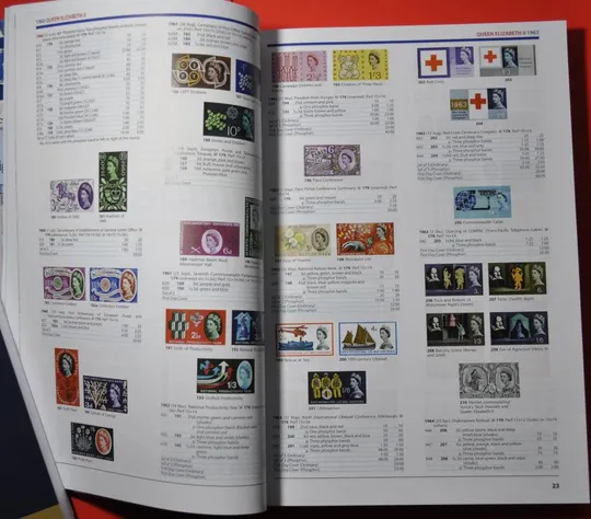 Каталог Stanley Gibbons 2023 Великобритания 1840-2022 24 см Х 17 см англ.яз. Інтернет-аукціон