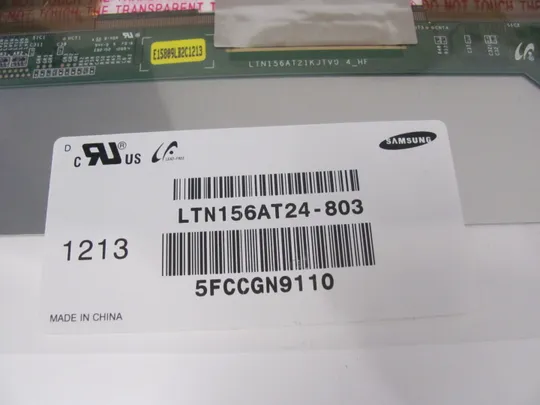 МР7-10 матриця LTN156AT24-803 15.6&quot; WXGA/HD Ready LVDS 40 pin  TN a-Si TFT-LCD , LCM Де купити