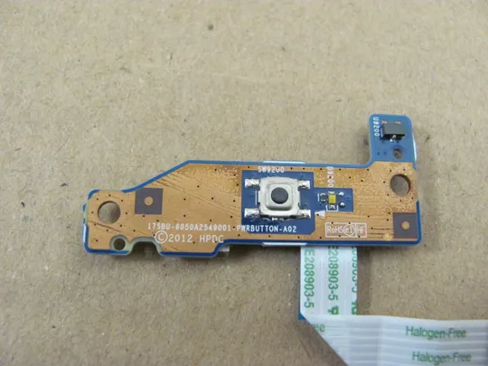 434-43 плата кнопки вкл 6050A2549001 для  HP ENVY 17 17-J 17t-j000 M7-J   оригінал З аукціону