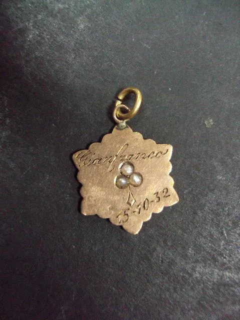 подвеска золото 585 франция 0.98 г  20 х 15 мм иудаика Ціна