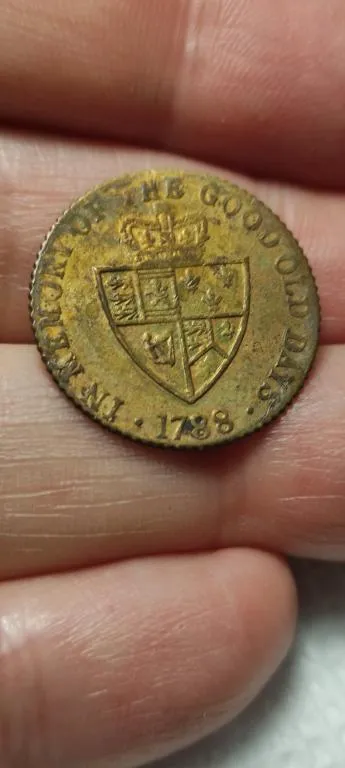 Купити 1788 год  старинный игровой Жетон в виде полугинеи/ монеты король Британии Георг Третий nf364