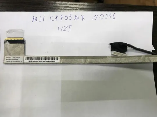 MSI CX705MX MSI CX700 Шлейф Матриці Ціна