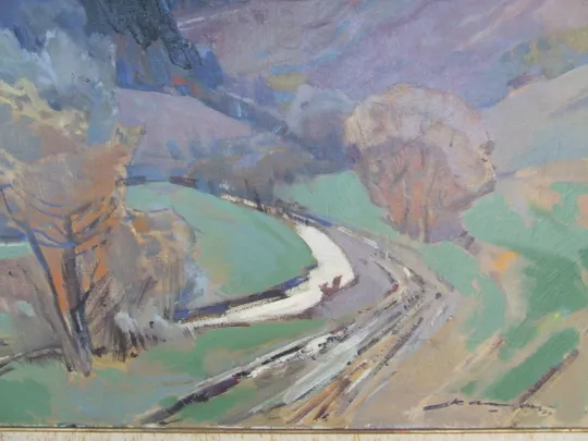 Нар.худ.Урср. Кашшай А. 1921-1991 рр. роз. 100х90 см. п.о. 1970 рр. закарпатська школа Ужгород . Продаж